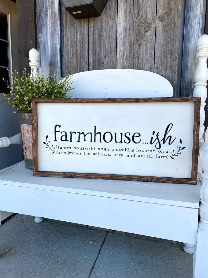 Farmhouse...ish - DIY Project Junkie